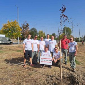В „Тракия” залесиха нови дръвчета от инициативата „Засади дърво-създай живот”