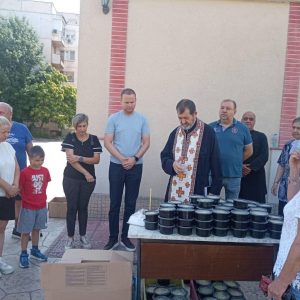 Кметът на „Тракия“ почете Петровден с курбан за здраве