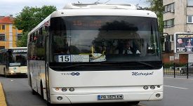 Промени в маршрута на автобусна линия № 15