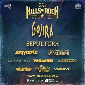 Machine Head идват на HILLS OF ROCK 2025, още 14 нови групи стават част от фестивала