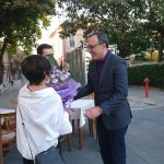 Президентът Петър Стоянов подкрепи листата на СДС в Пловдив